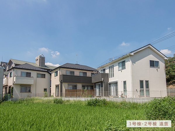 国立市,上新田住宅,１号棟２号棟外観