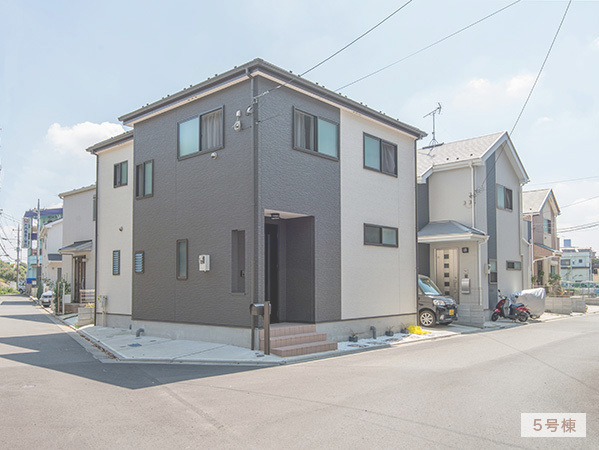 国立市,上新田住宅,５号棟外観