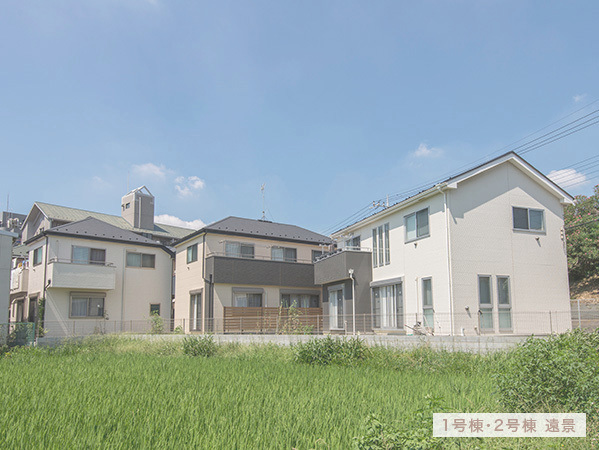 国立市,上新田住宅,１号棟２号棟外観